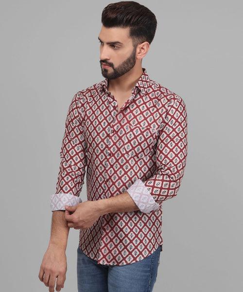 Renaissance Men's Printed Shirt