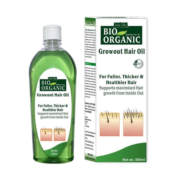 Bio Organic Growout Hair Oil - 500ml.