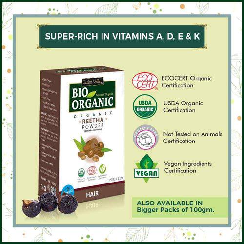 Bio Organic Hair Revitalising Pack DIY Combo Beauty Kit - 120gm