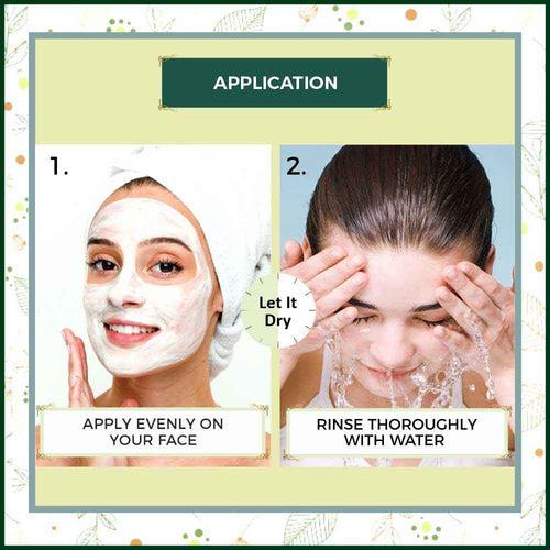 Bio-Organic Anti Bacterial Face Pack DIY Combo Beauty Kit - 120g