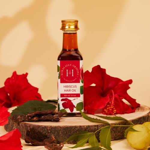 Hibiscus Hair Oil (Pack of 3): 100ML Each