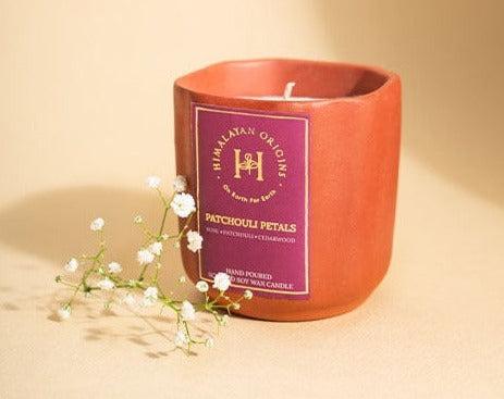 Patchouli Petals - Soy Wax Scented Candle