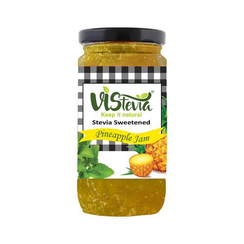 Sugar-Free Combo of Pineapple & Strawberry Jam - Pack of 2 (400g x 2)