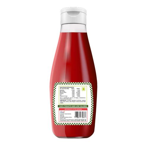 Sugar-free Tomato Sauce | 100% Natural | Sweetened with Stevia - 250gm