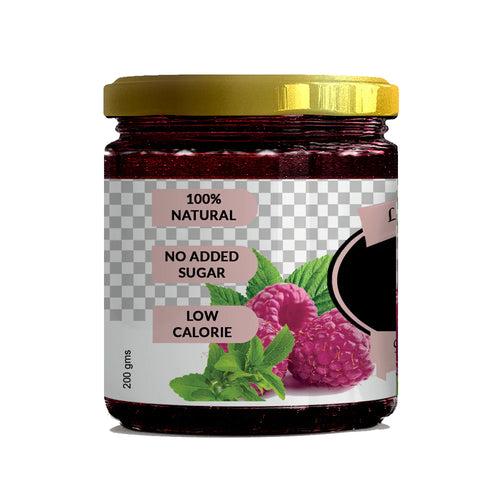 Sugar-Free Stevia Raspberry & Strawberry Jam – Pack of 2- 220g & 400g