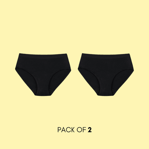 Secure Squad: High Rise Hipster Leakproof Underwear in Medium Absorbency