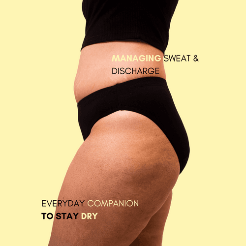 Dreamy Dry: Mid Rise Bikini Leakproof Underwear in Medium Absorbency