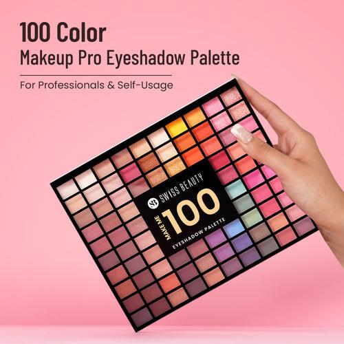 100 Color Makeup Pro Eyeshadow Palette