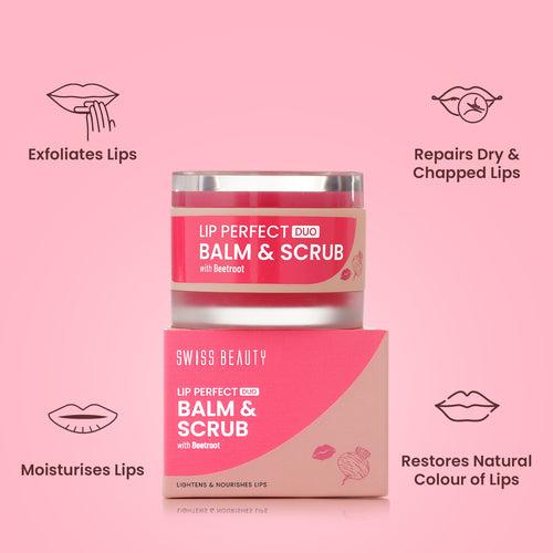 Lip Perfect Duo Balm & Scrub with Coffee Extract