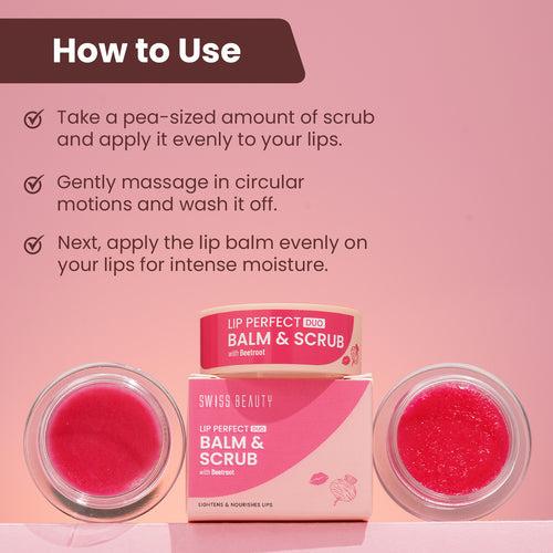 Lip Perfect Duo Balm & Scrub with Coffee Extract