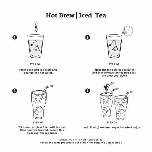 Chamomile Iced Tea (Caffeine Free Iced Tea)