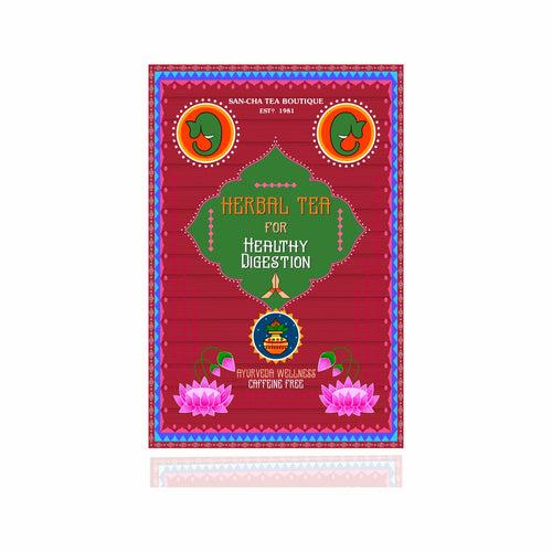 India Herbal Tea Collection: Tea Gift Box( Pack of 4)