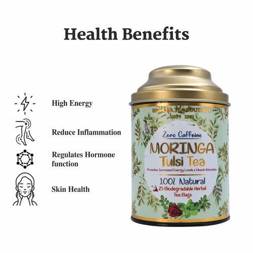 Moringa Tulsi Caffeine Free Herbal Tea