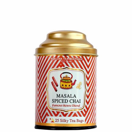 Luxury Leatherette Chai Teas: Tea Gift Box ( Pack of 4)