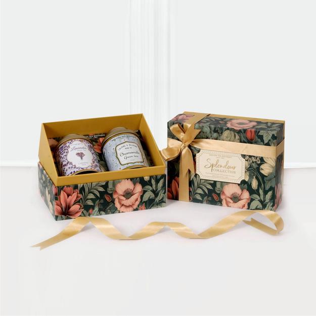 Splendour Collection : Tea Gift Box (Pack Of 2)