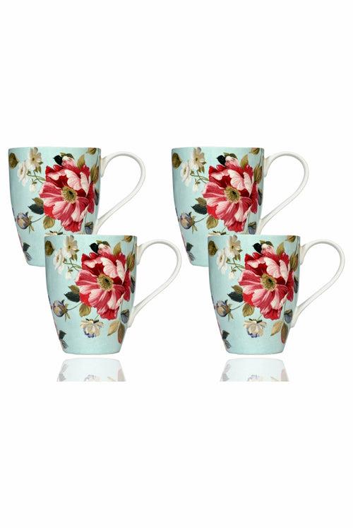 Vintage Tea Mugs (Oriana) Set of 4