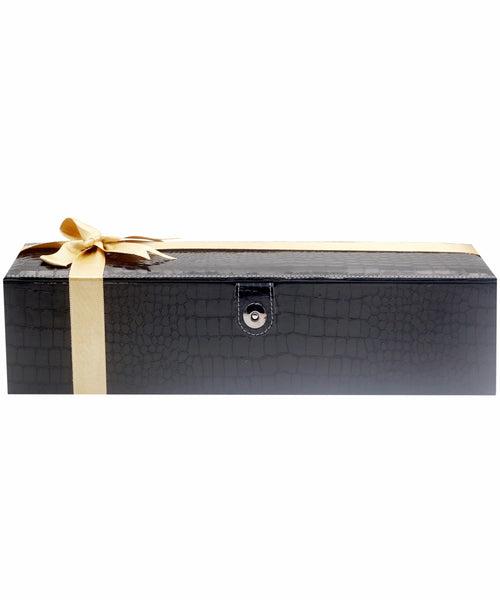 Luxury Leatherette White Tea Box: Tea Gift Box ( Pack of 5)