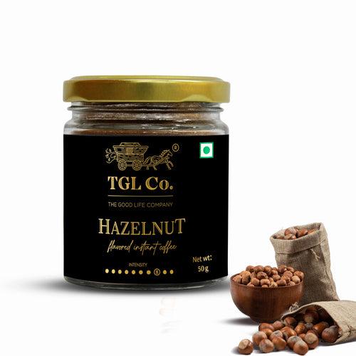 Vanilla Flavoured Instant Coffee + Hazelnut Flavored Instant Coffee