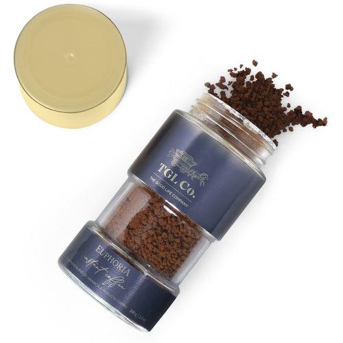 Euphoria Original Premium + Vanilla Flavoured Instant Coffee- (100 gm each)
