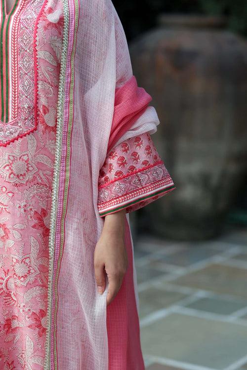 Double Shaded Kotadoriya Dupatta With Gota Motifs