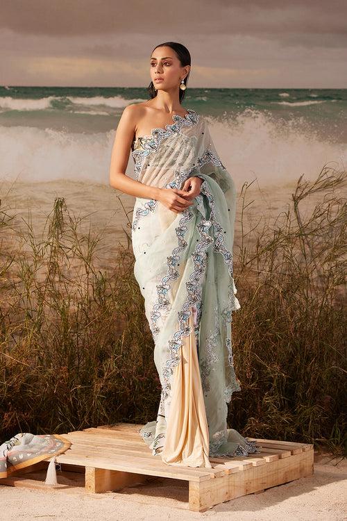 Saun FinnScallop Tailored Sari