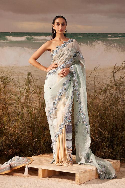 Saun FinnScallop Tailored Sari