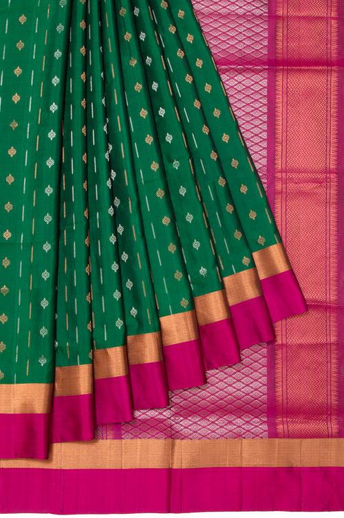 Green Soft Silk Saree