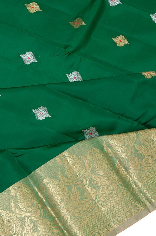 Green Soft Silk Saree