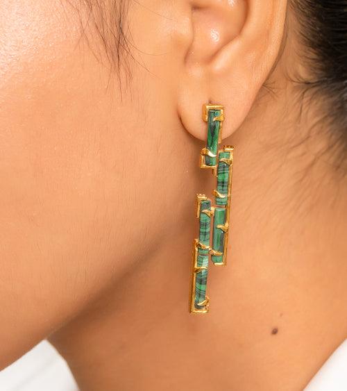 Malachite | Earrings