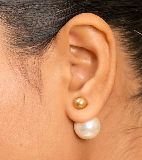 South Sea Pearl Jacket | Earrings