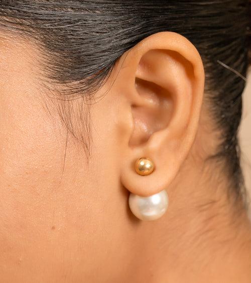 South Sea Pearl Jacket | Earrings