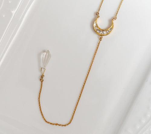 Crescent Dangler | Necklace