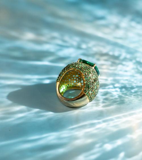 Emerald | Cocktail Ring