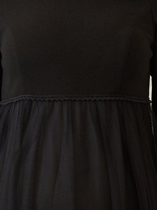 Timeless Black Maternity Dress