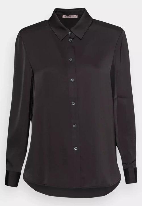 Satin Button Down Shirt