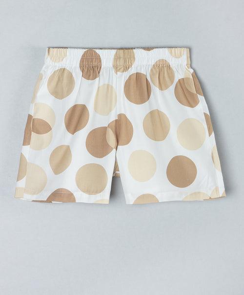 BIG DOT PRINT BOYS SHORTS SET