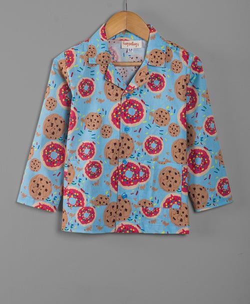 DONUT PRINT NIGHTSUIT