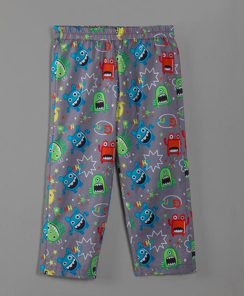 MONSTER PRINT NIGHTSUIT