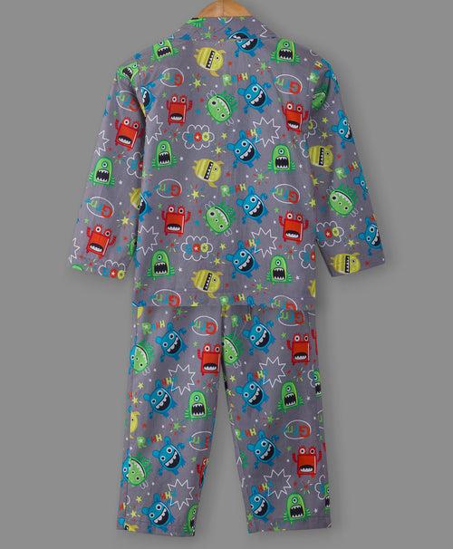 MONSTER PRINT NIGHTSUIT