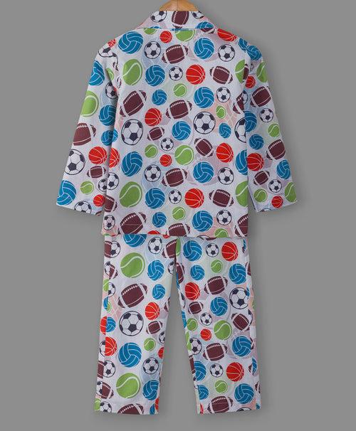 ALL BALLS PRINT NIGHTSUIT