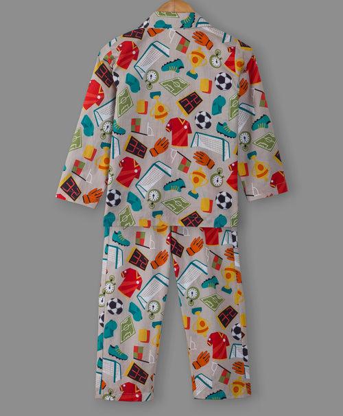 SPORTS SESSION PRINT NIGHTSUIT