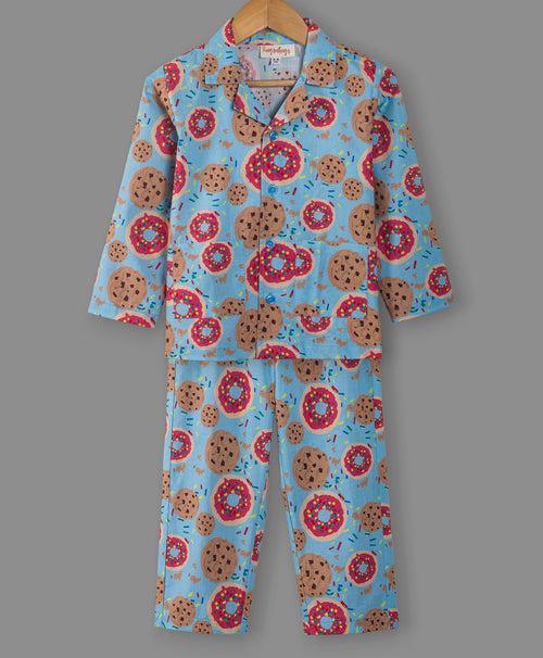 DONUT PRINT NIGHTSUIT