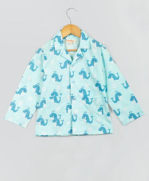 DOLPHIN PRINT NIGHTSUIT