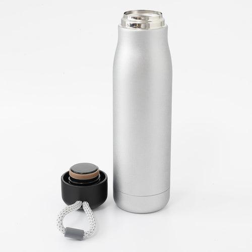 The Better Home Double-Walled Vacuum Insulated Stainless Steel Water Thermosteel Bottle | Leakproof, BPA Free, Rustproof | Hot & Cold Water Bottle for Gym, Home, Office, Travel | 550ml (Silver)