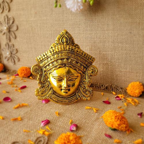 Brass Durga Maa Wall Decor