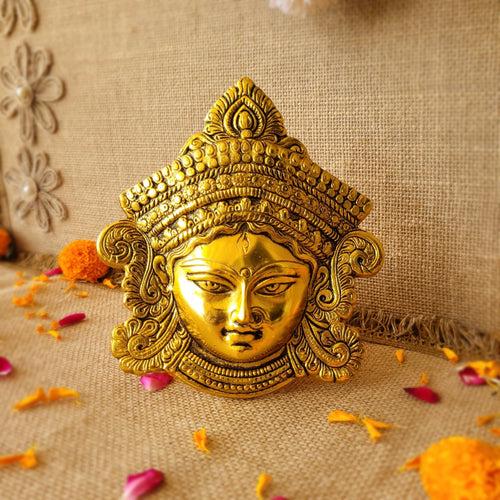 Brass Durga Maa Wall Decor