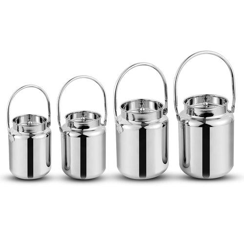 Kraft Stainless Steel Barni With Lid (Liquid Storage Container)