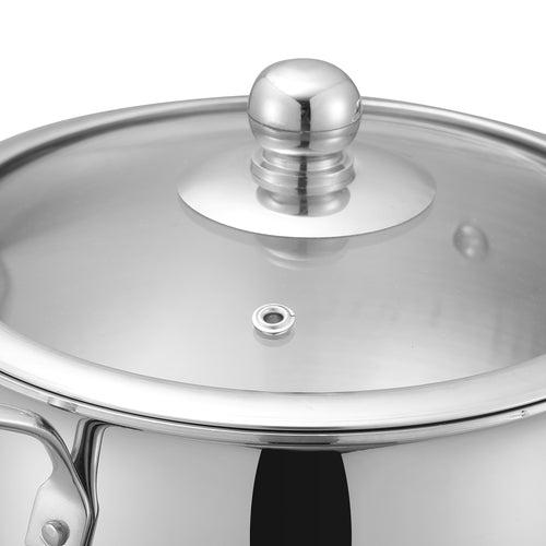 Vinod Platinum Medium Belly Saucepot ( Induction Friendly )