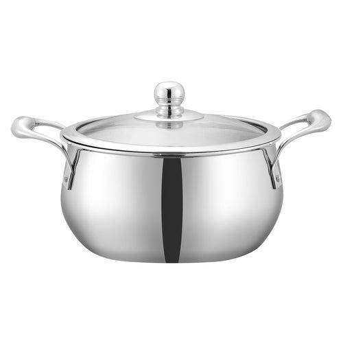 Vinod Platinum Medium Belly Saucepot ( Induction Friendly )