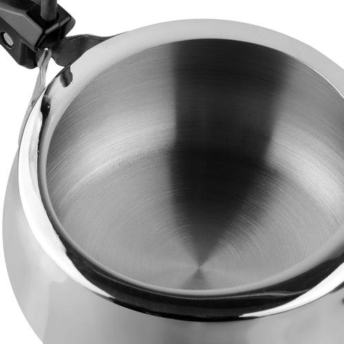 Vinod Europa Stainless Steel Handi Shape Inner Lid Pressure Cooker (Induction - Friendly)